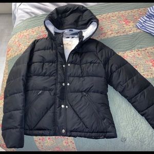 Hollister Down Sherpa Puffer Jacket